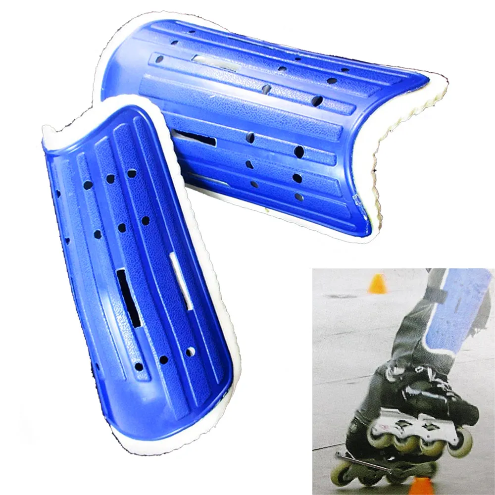 2 Protective Shin Guards Safety Pads Skate Bicycle Adult Kids Skate Gear Outdoor