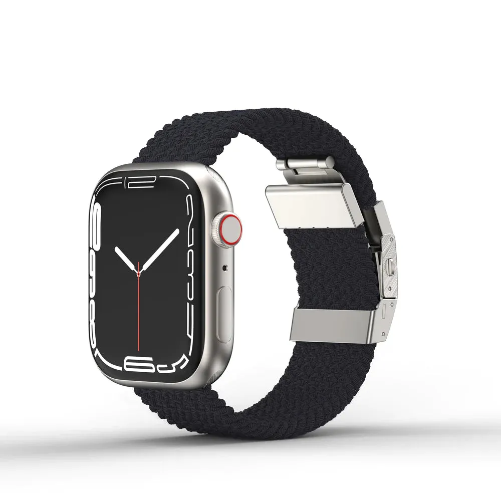 AmazingThing Titan Weave Strap for Apple Watch 41mm - Black