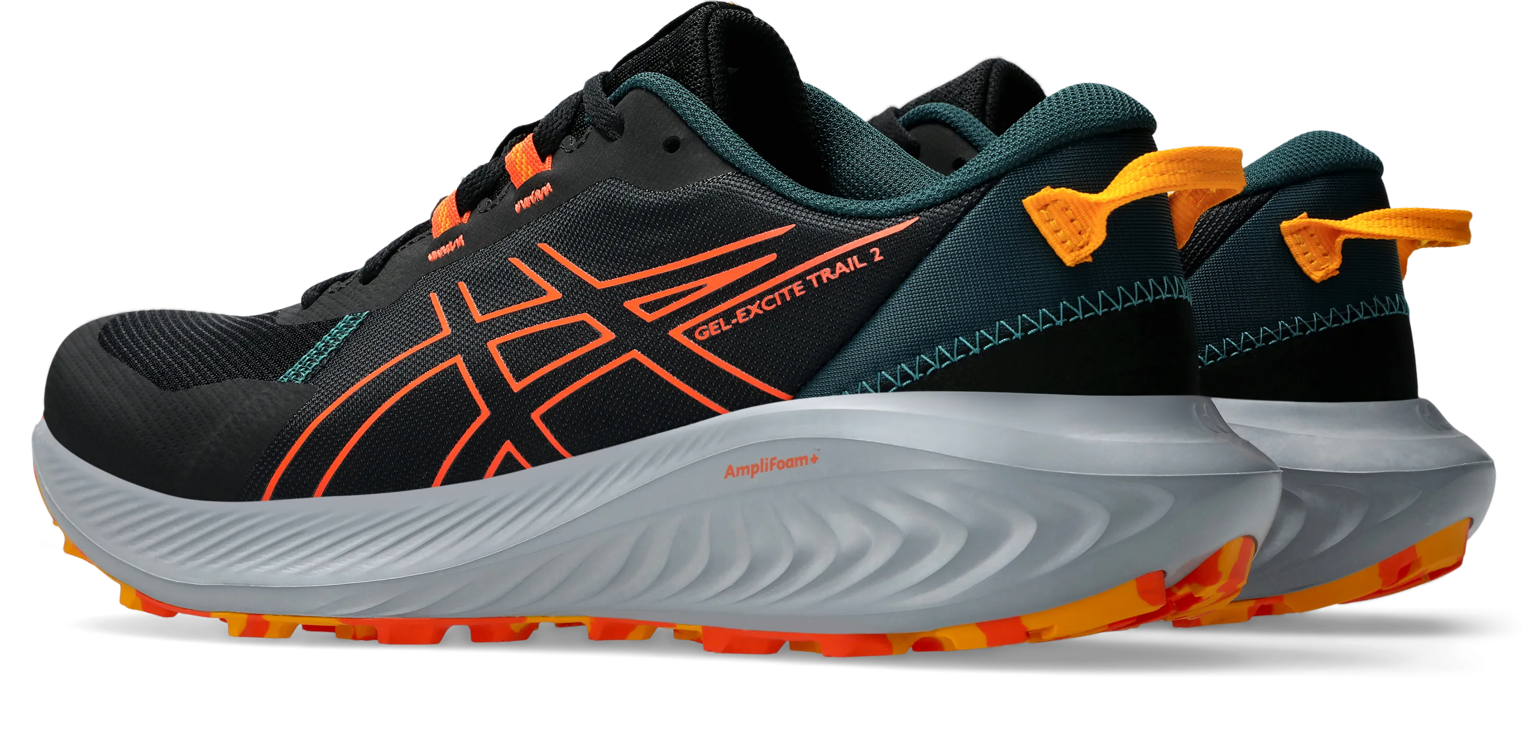 Asics Men's Gel Excite Trail 2 - Black/Nova Orange