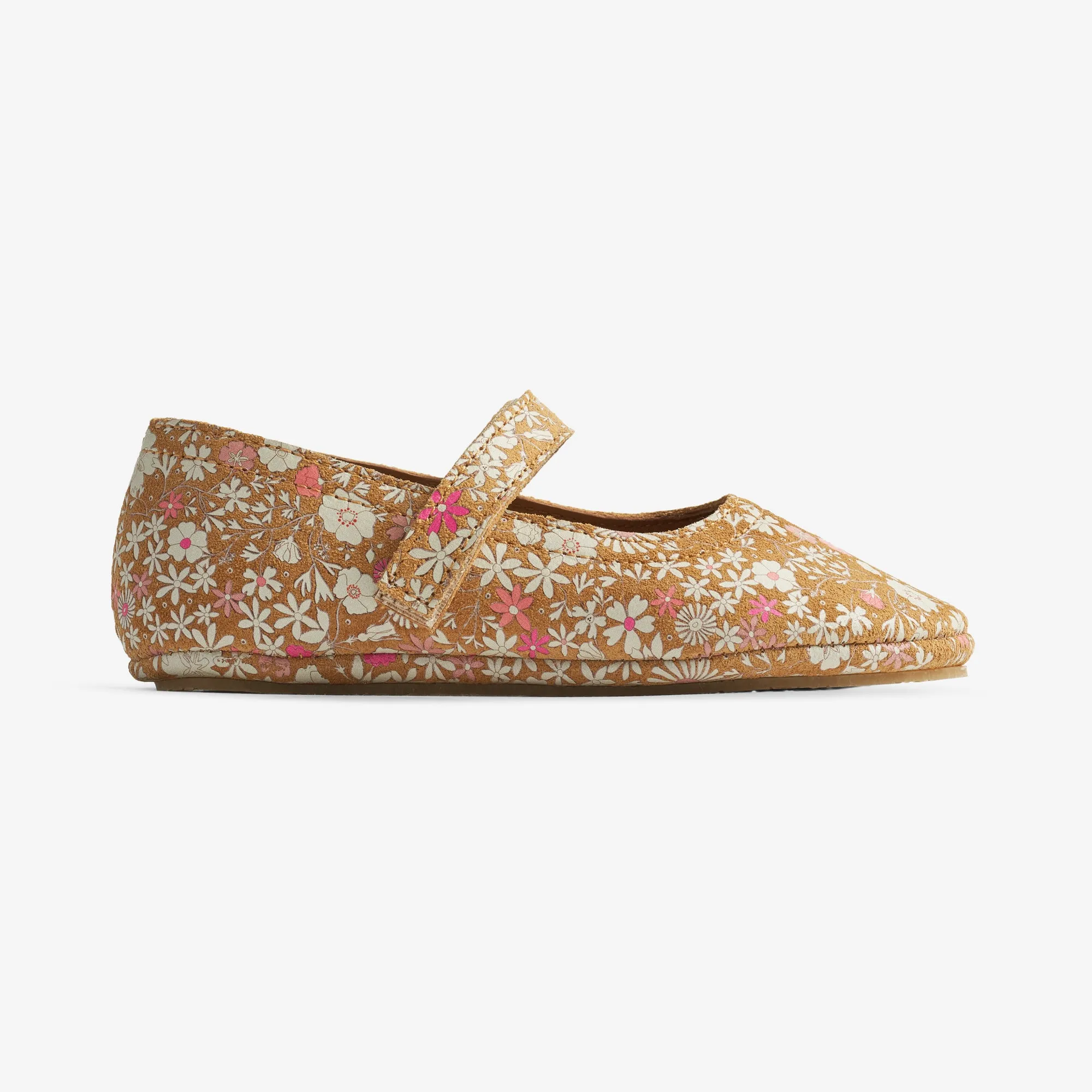 Ballerina Dance - tan white flower