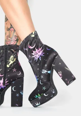 Celestial Magic Platform Boots