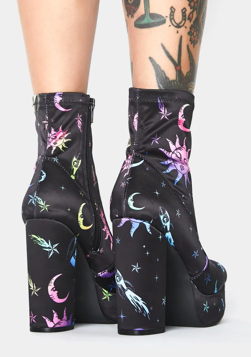 Celestial Magic Platform Boots