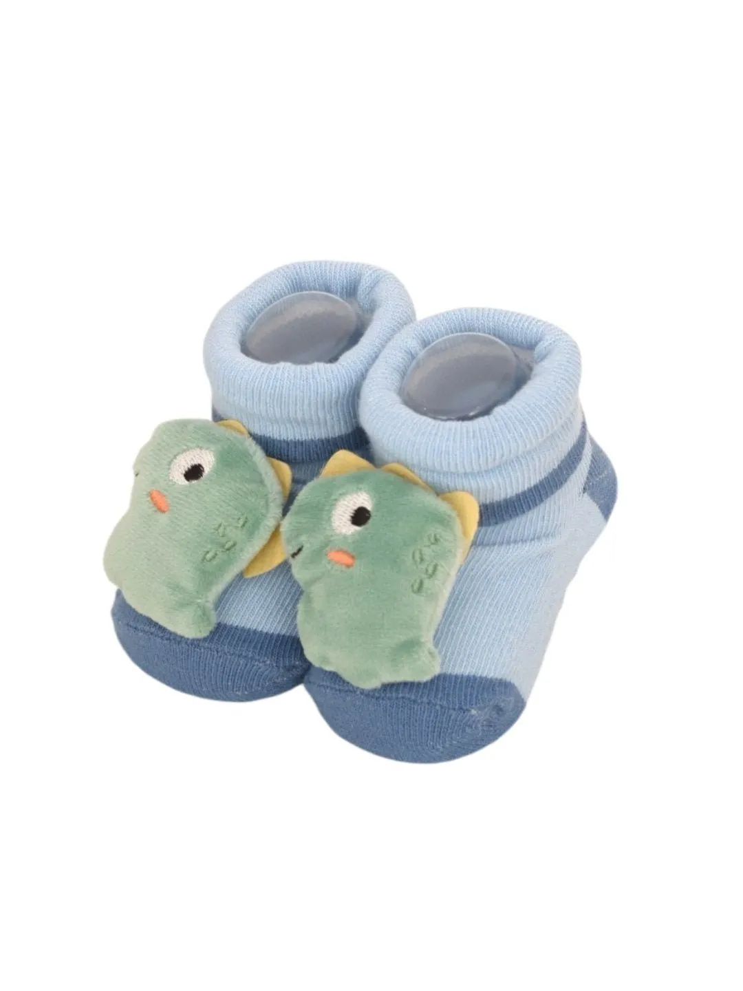Charming Animal Adventure Rattle Socks Set For Boys