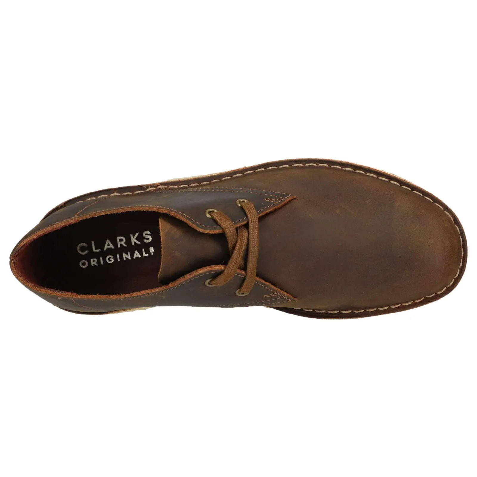 Clarks Originals Desert Khan Leather Men's Shoes
