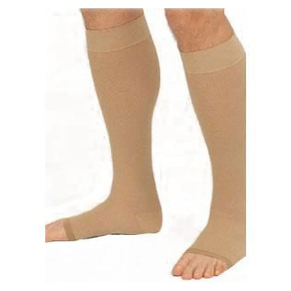 Jobst Relief 114638 Open Toe Knee High Compression Stockings, 1 Pair