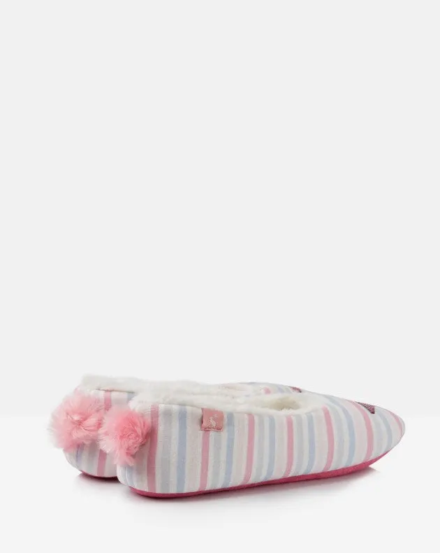 Joules Dreama Silver Star Slippers