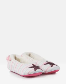 Joules Dreama Silver Star Slippers
