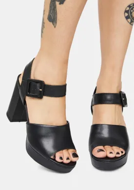Midnight Rose Heels