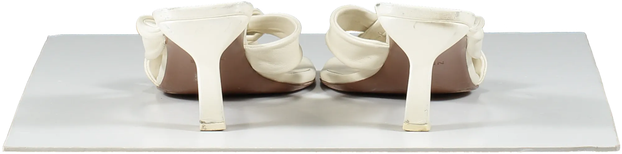 Neous Cream Dofida Knotted Leather Mules UK 7 EU 40 👠