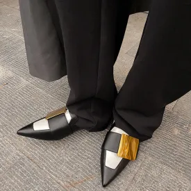 POINTED TOE LOAFERS FLATS for WOMEN