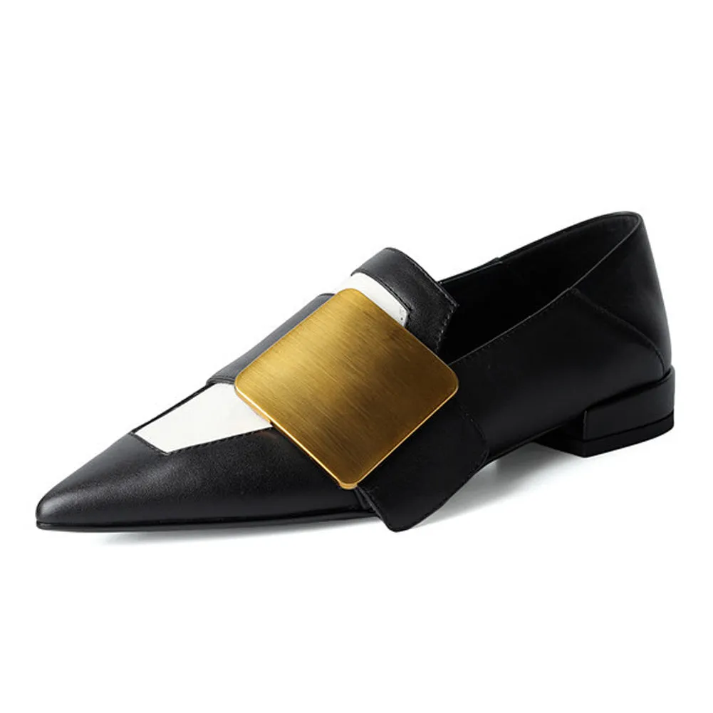 POINTED TOE LOAFERS FLATS for WOMEN
