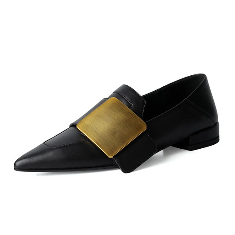 POINTED TOE LOAFERS FLATS for WOMEN