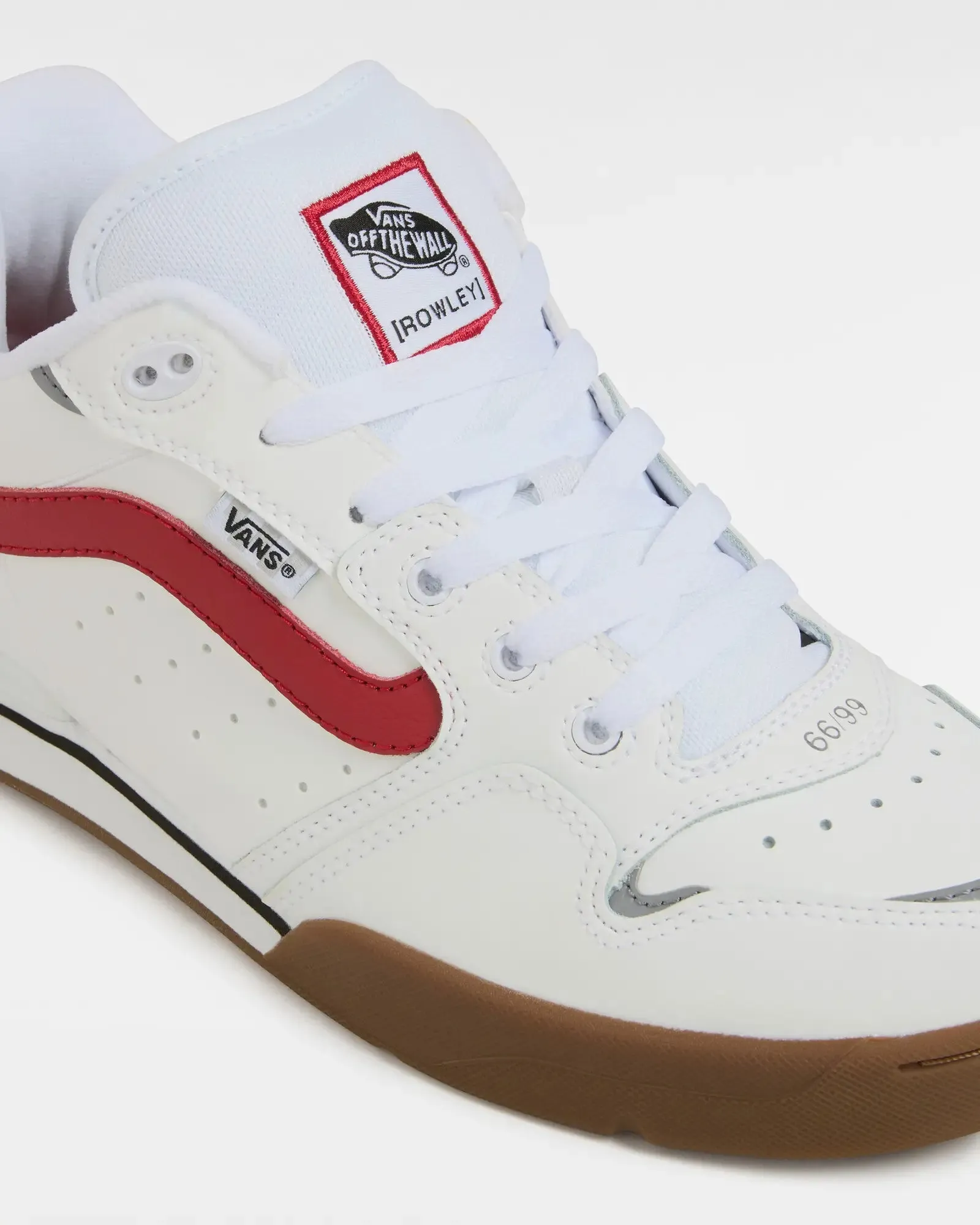 Rowley XLT Shoes in Red, White & Gum