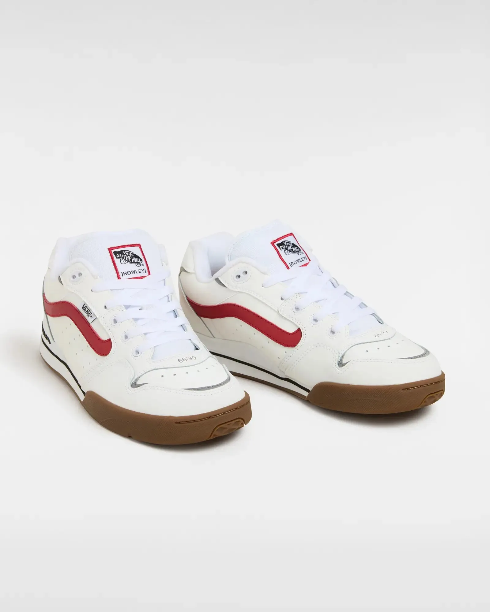 Rowley XLT Shoes in Red, White & Gum