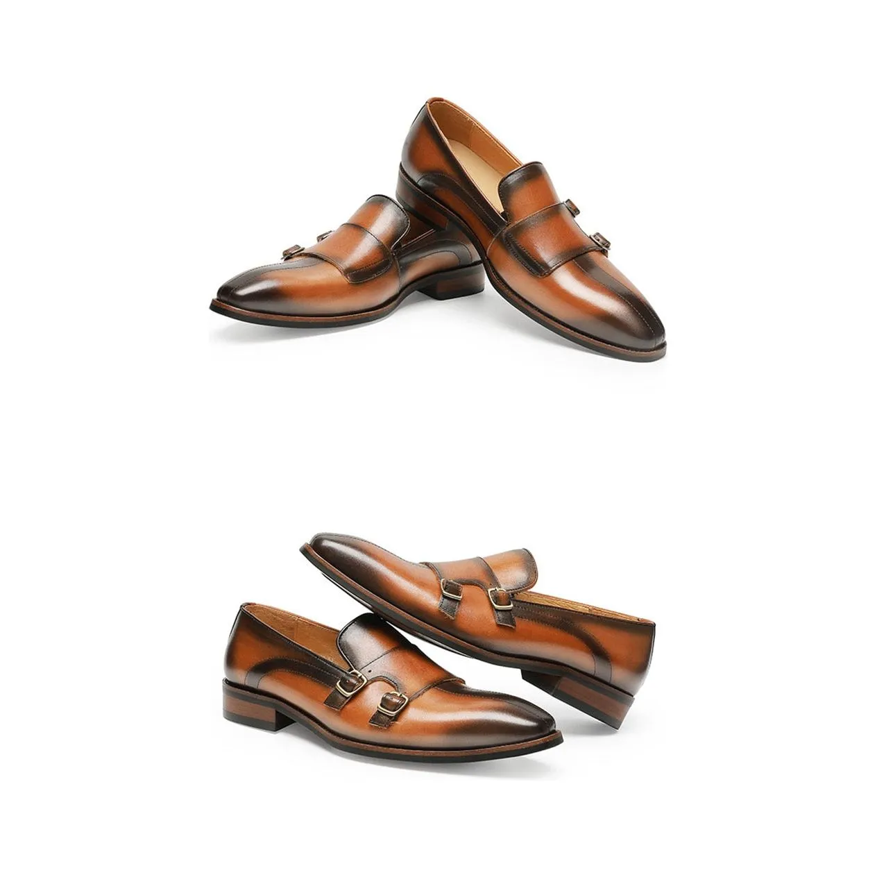 Serpatura Classic Buckle Loafers