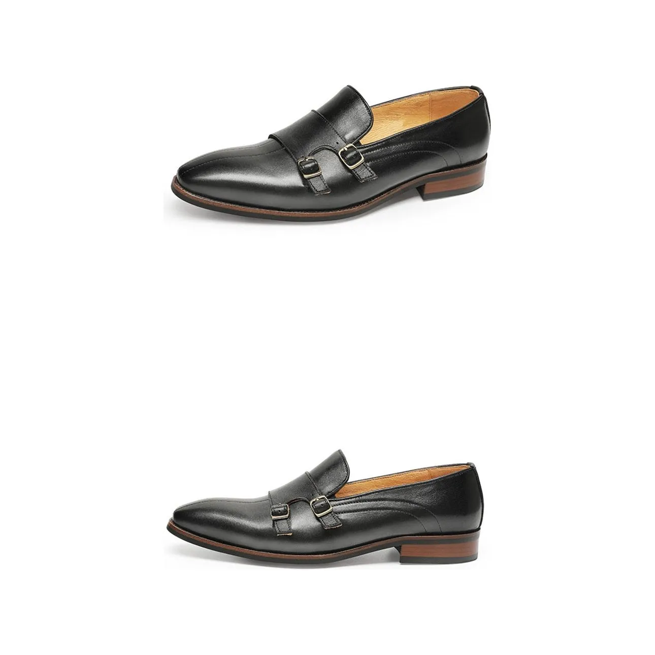 Serpatura Classic Buckle Loafers