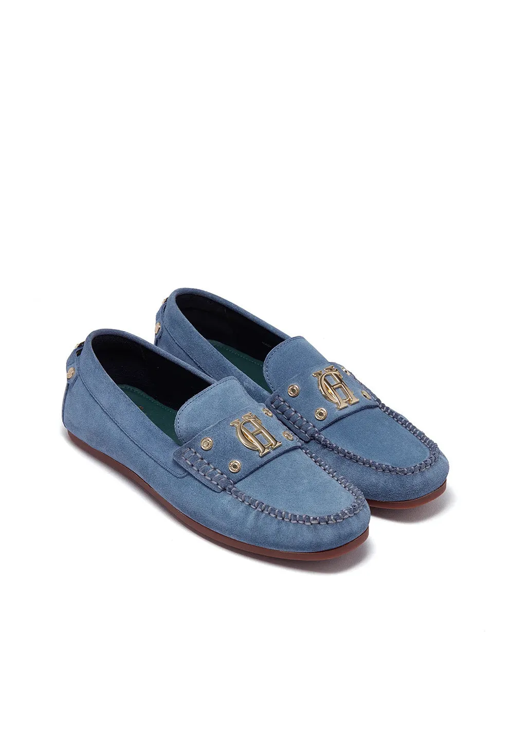 The Driving Loafer - Soft Blue