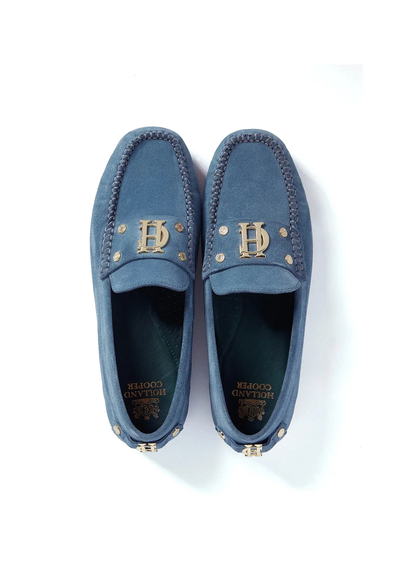 The Driving Loafer - Soft Blue