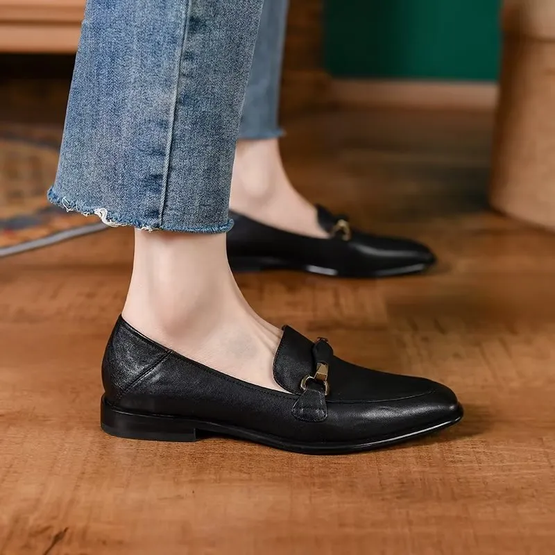 Veltique Chic Step Loafers