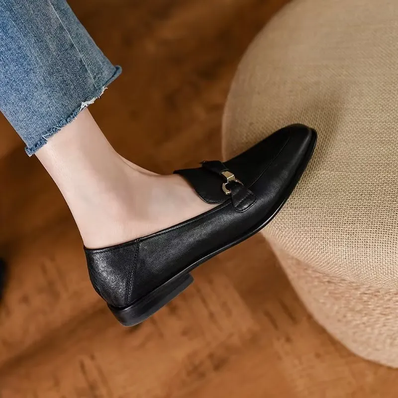 Veltique Chic Step Loafers