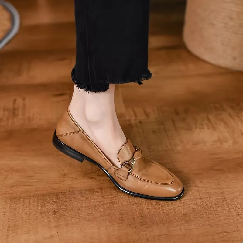 Veltique Chic Step Loafers