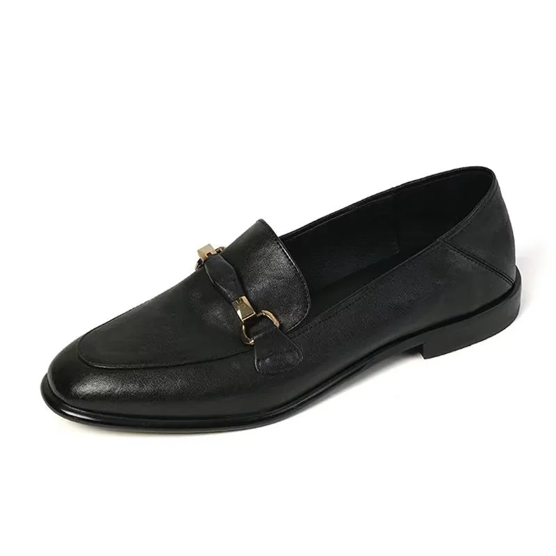 Veltique Chic Step Loafers