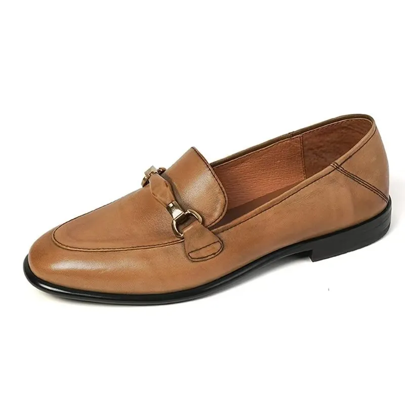 Veltique Chic Step Loafers