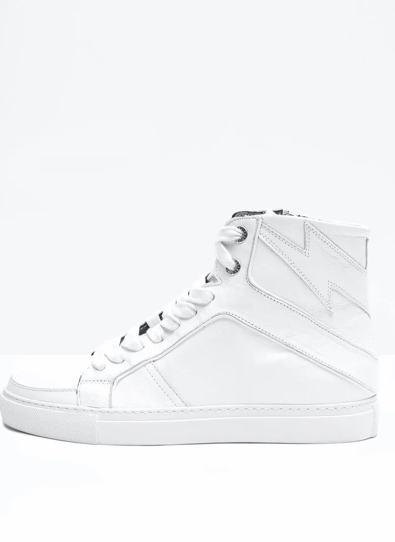 Zadig & Voltaire ZV1747 HIGH FLASH SNEAKERS