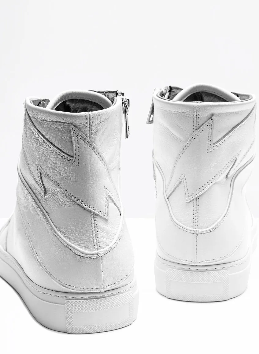 Zadig & Voltaire ZV1747 HIGH FLASH SNEAKERS